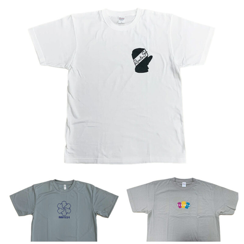 シルクプリントTシャツ